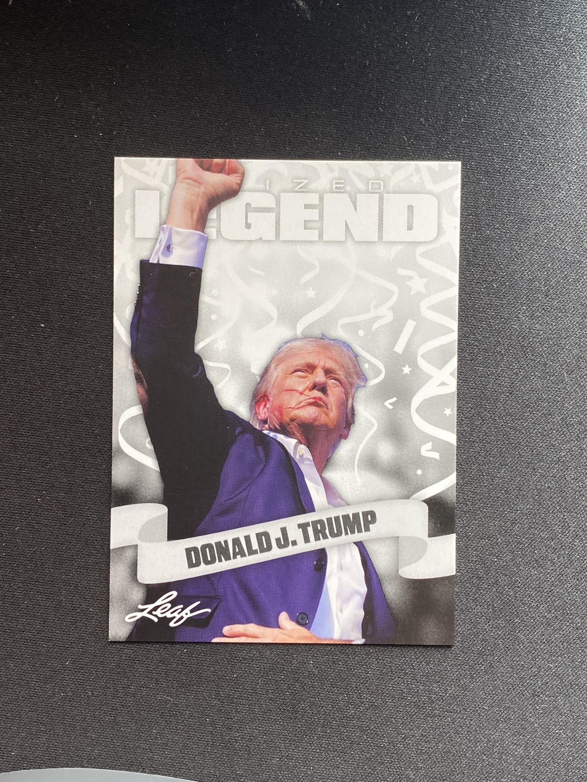 Donald Trump 2024 Leaf Prized Legends 8 RC 10 Count Lot