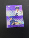 Jayden Daniels / Paul Skenes 2024 Leaf Dual Metal Purple /15 RC LSU