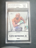 Floyd Mayweather Jr. 2024 Leaf Silver Legend CCG 10 USA