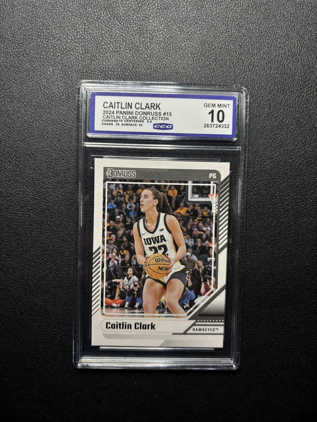 Caitlin Clark 2024 2024 Panini Donruss Caitlin Clark Collection CCG 10