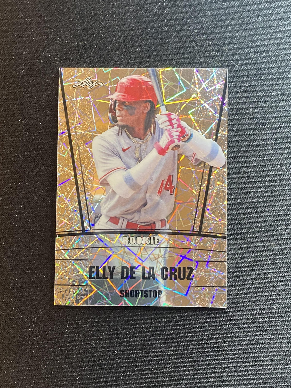 Elly De La Cruz 2023 Leaf Metal Rookie Laser Silver /25 RC