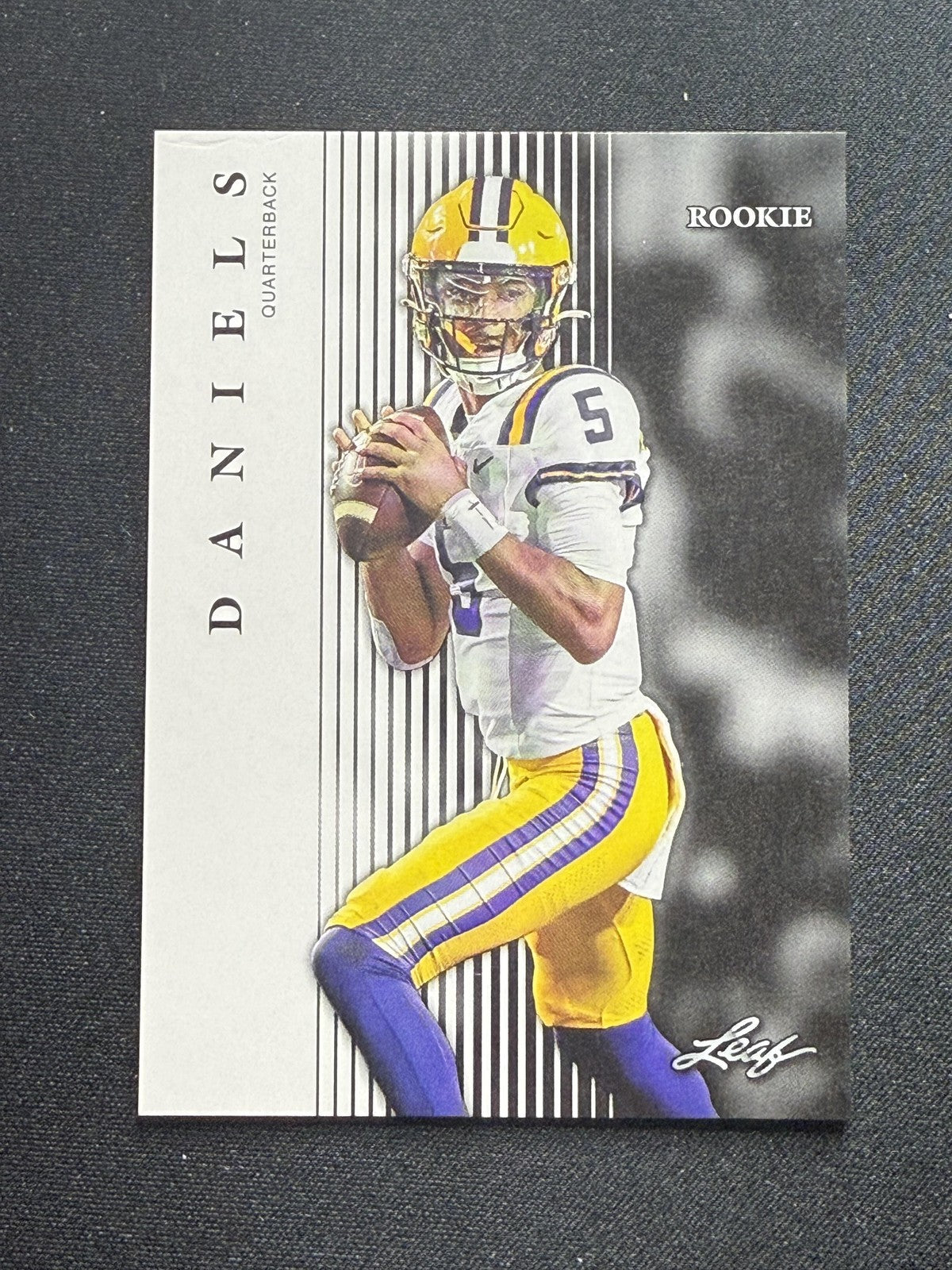 Jayden Daniels 2024 Leaf Rookie RC 10 count lot