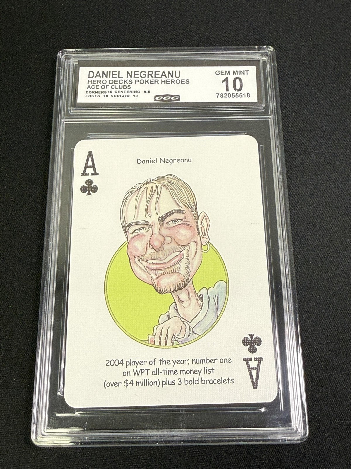Daniel Negreanu Hero Decks Poker Heroes CCG 10