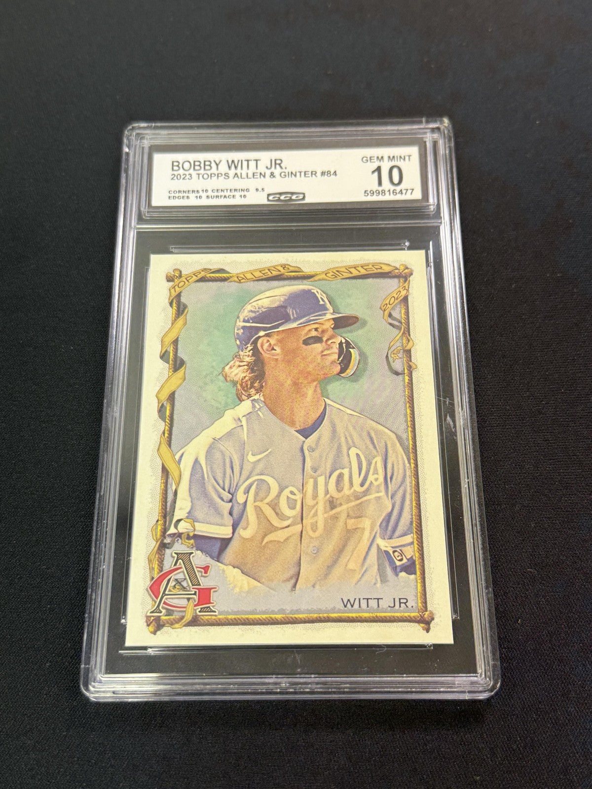 Bobby Witt Jr. 2023 Topps Allen & Ginter CCG 10 Rookie