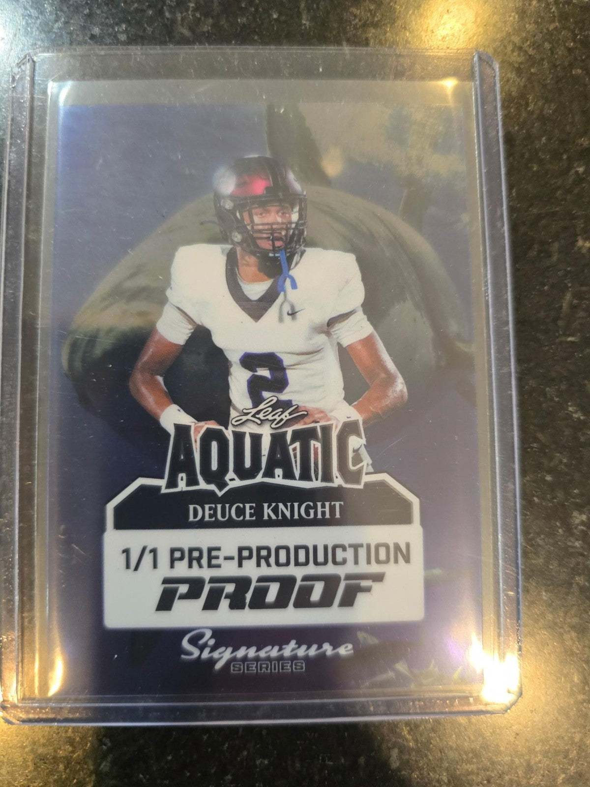 Deuce Knight 2025 Leaf 1/1 Proof RC
