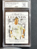 Christiano Ronaldo 2917 Leaf Legends Achievements CCG 10 RC