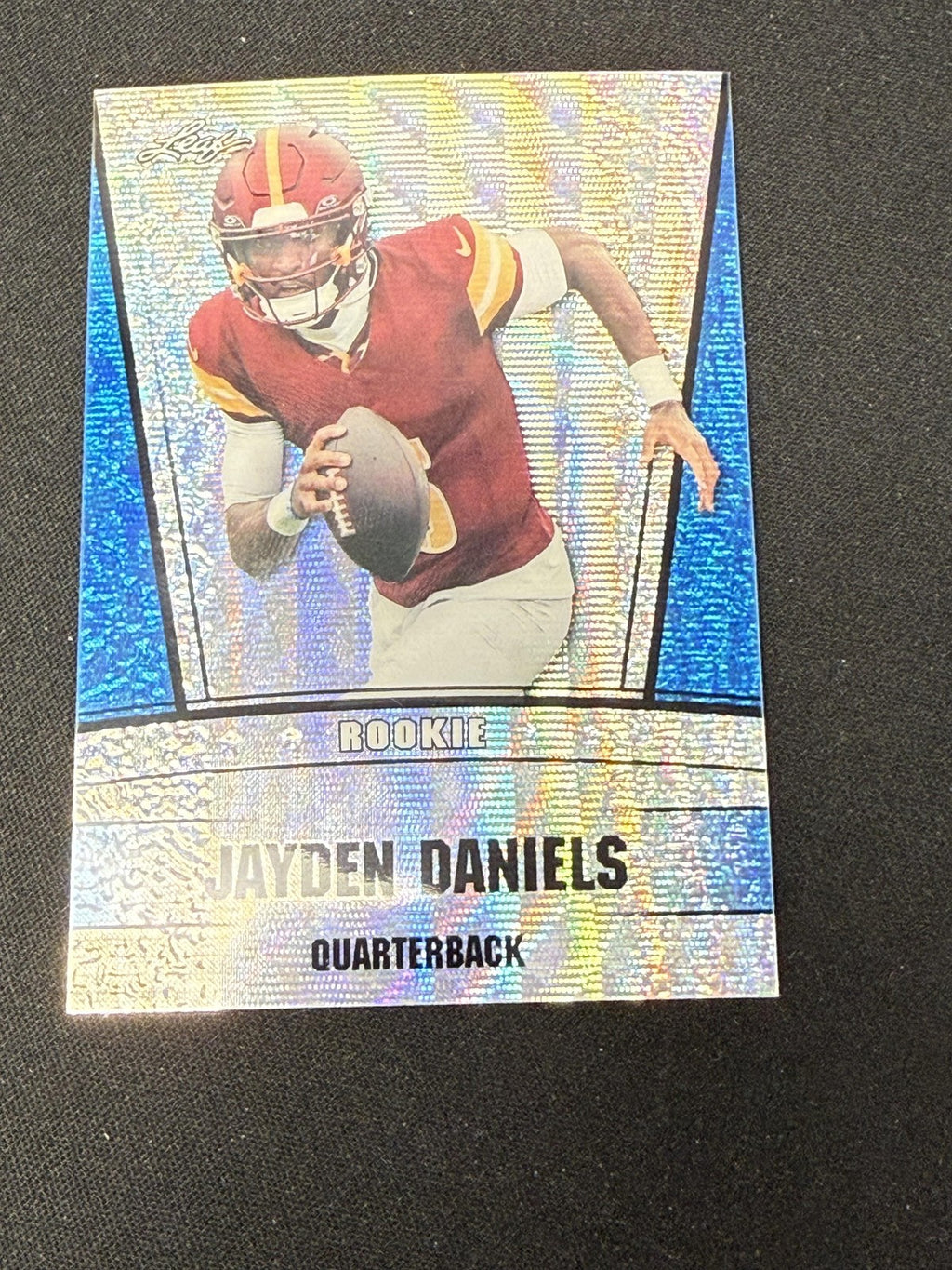 Jayden Daniels 2024 Leaf Metal Rookie Blue /20 RC Commanders