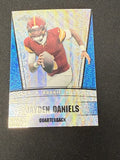 Jayden Daniels 2024 Leaf Metal Rookie Blue /20 RC Commanders