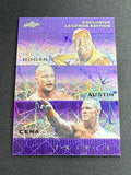 Hogan / Austin / Cena 2024 Leaf Metal Trio Purple /15 RC