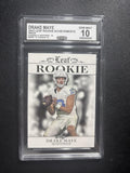 Drake Maye 2023 Leaf Rookie Achievements CCG 10 RC