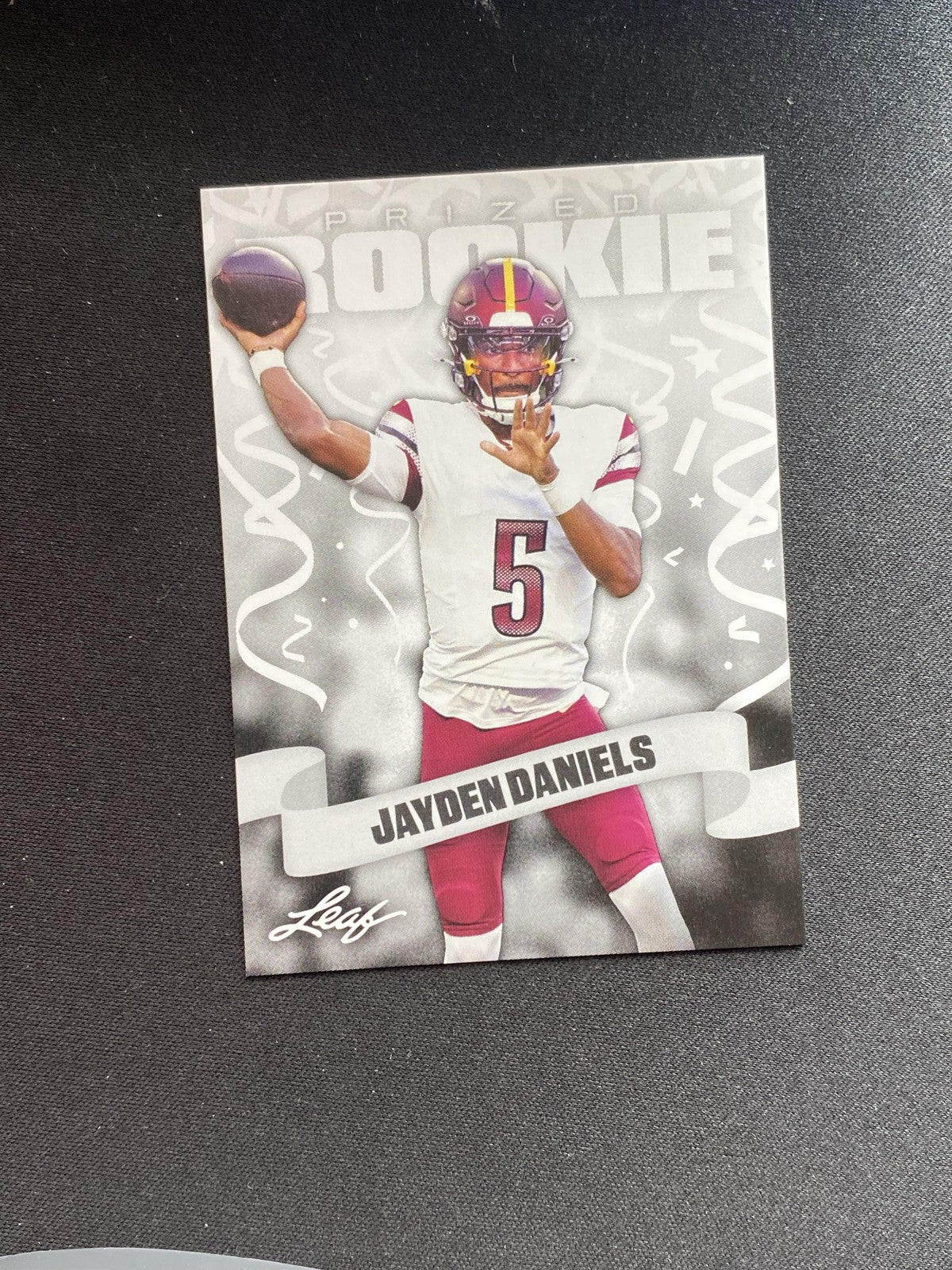 Jayden Daniels 2024 Leaf Prized Rookie 10 RC 10 Count Lot