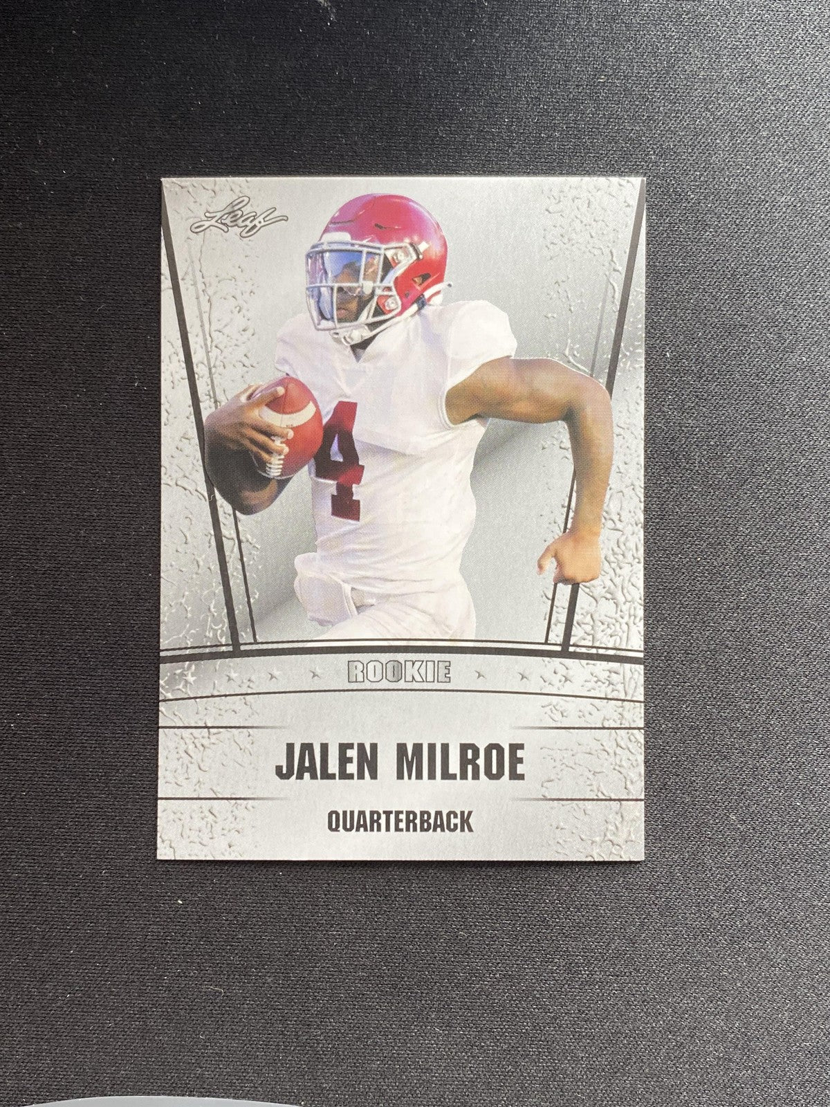Jalen Milroe 2023 Leaf Draft Metal Rookies RS52 RC 10 Count Lot