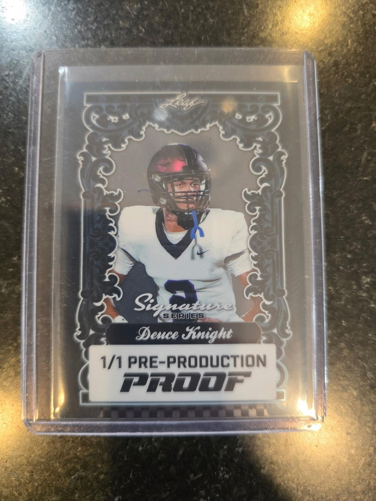 Deuce Knight 2025 Leaf 1/1 Proof RC