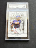 Cam Cannarella 2024 Leaf Rookie Achievements CCG 10 RC