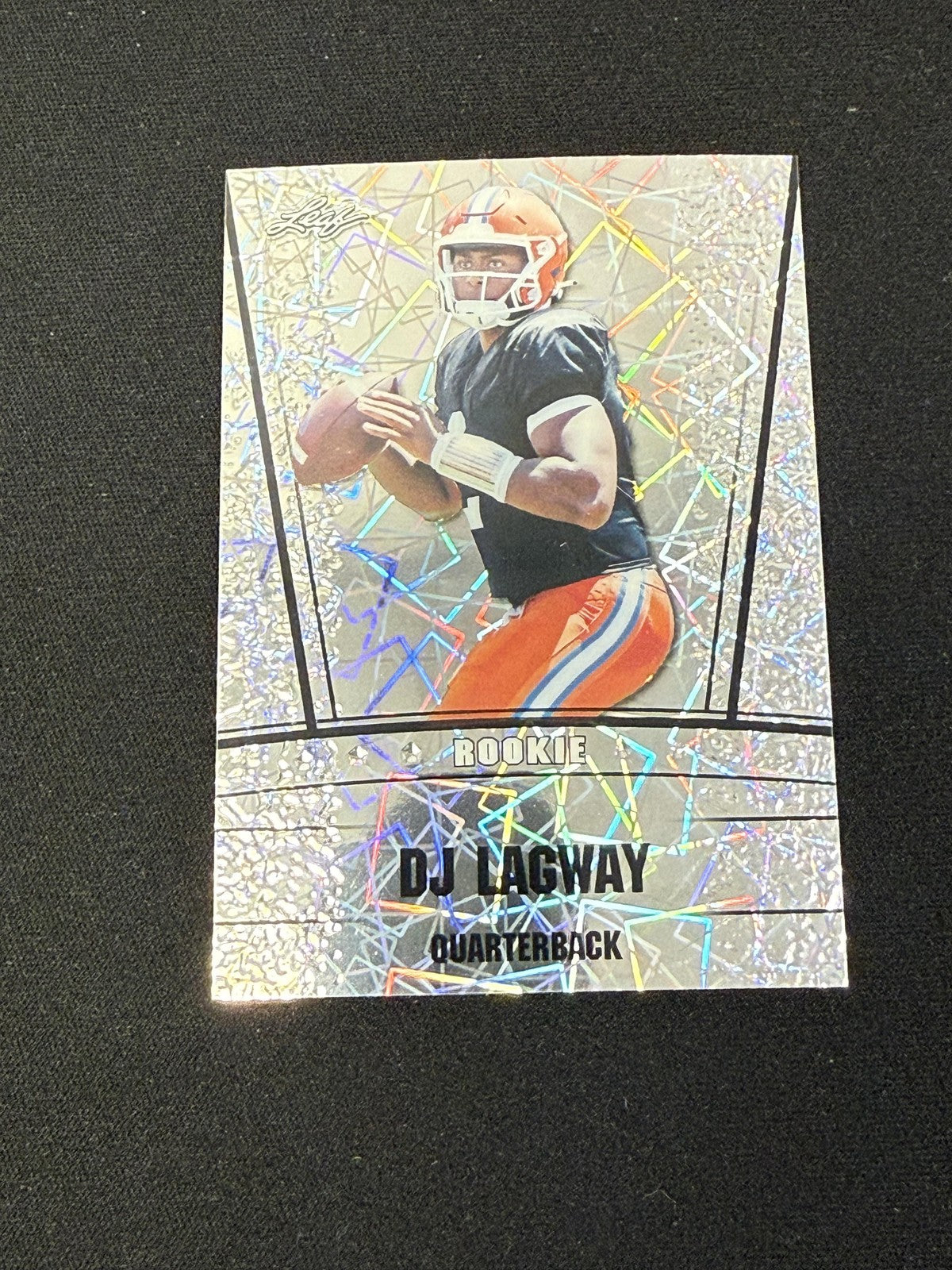 DJ Lagway 2024 Leaf Metal Rookie Silver /25 RC Florida Gators
