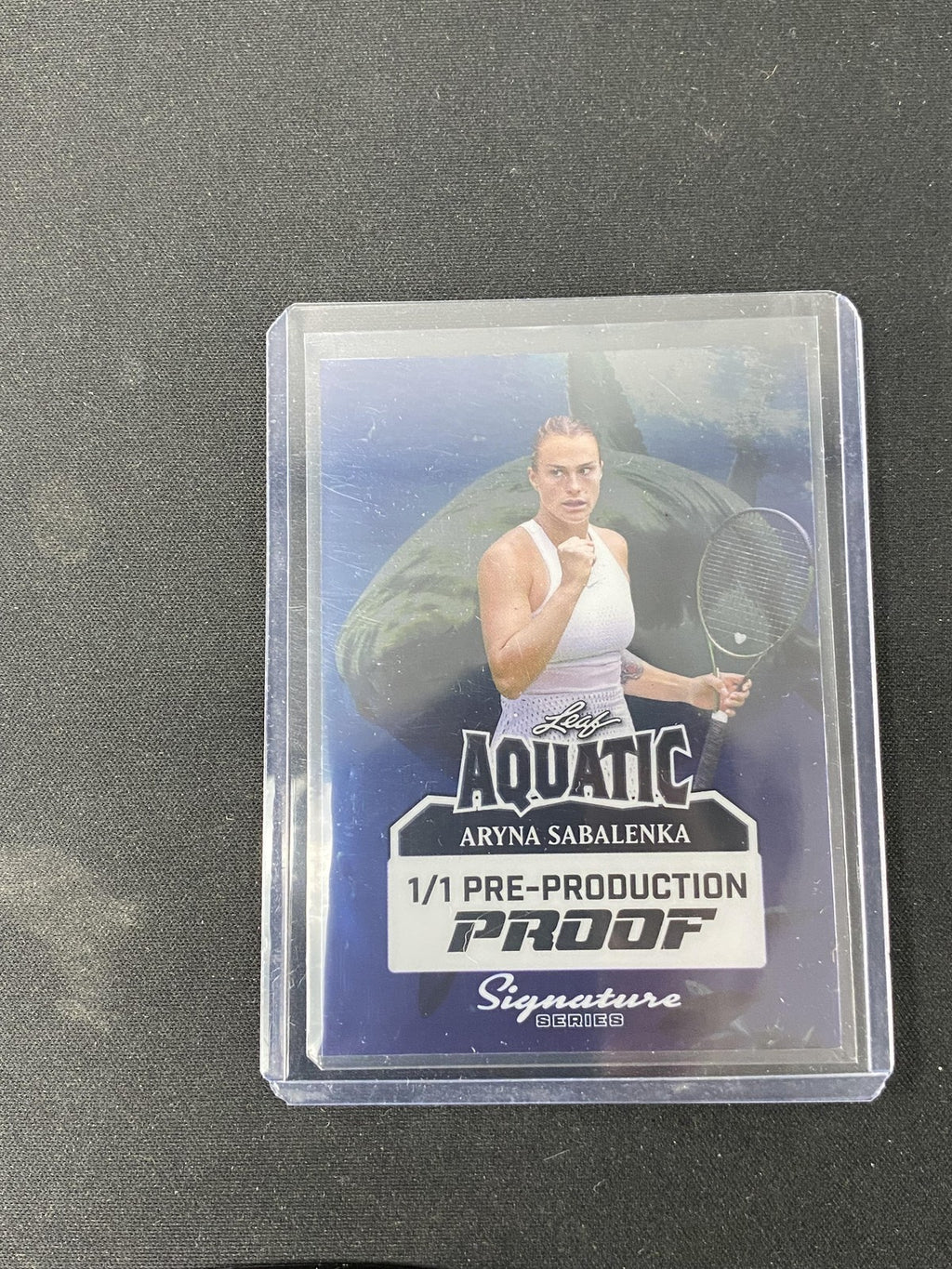 Aryna Sabalenka 2024 Leaf 1/1 Proofs RC