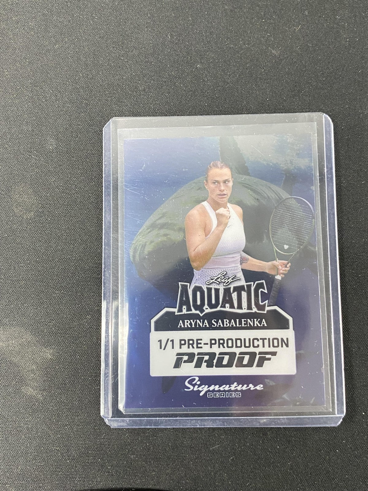 Aryna Sabalenka 2024 Leaf 1/1 Proofs RC