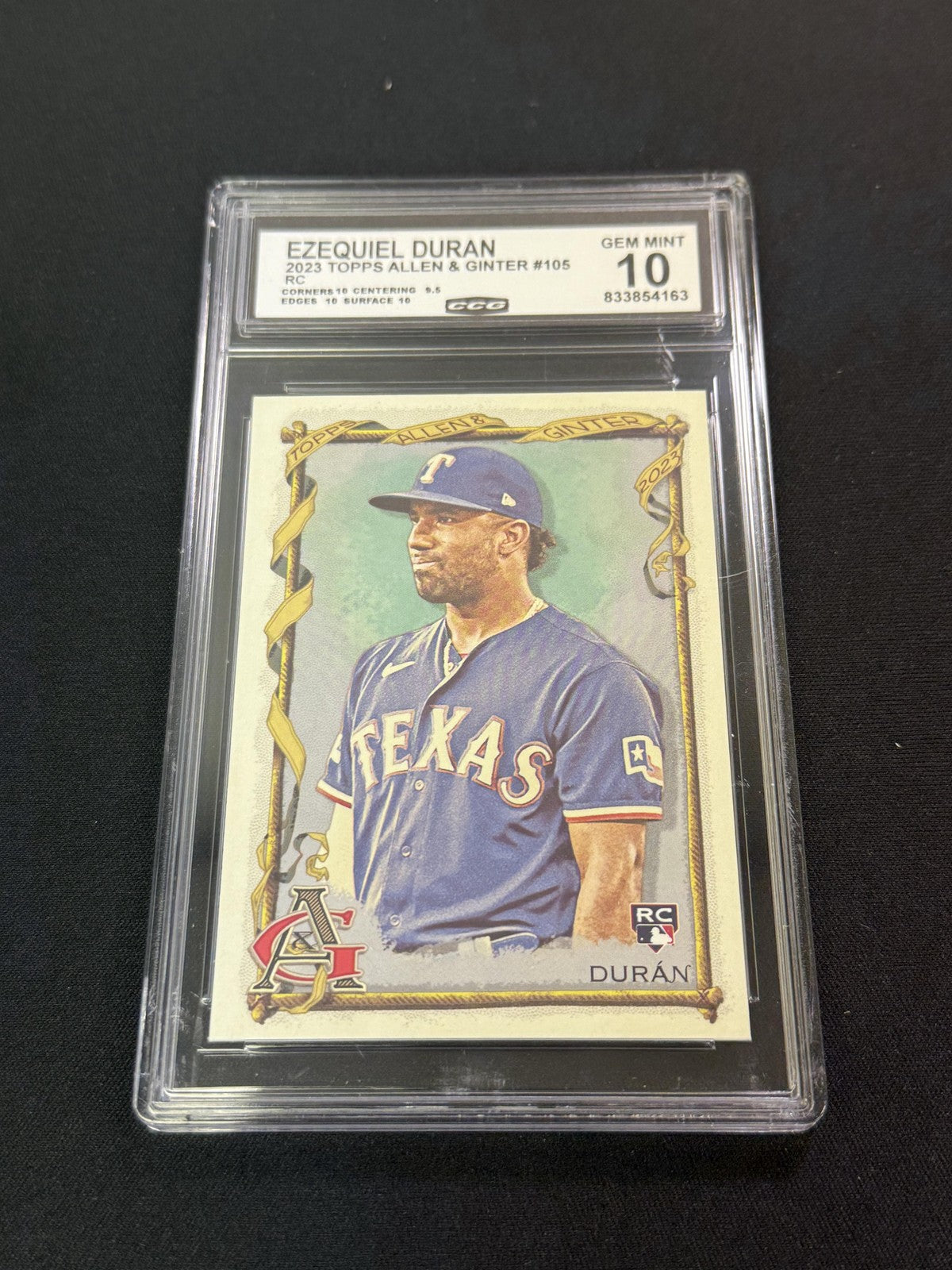 Ezequiel Duran 2023 Topps Allen & Ginter CCG 10 Rookie