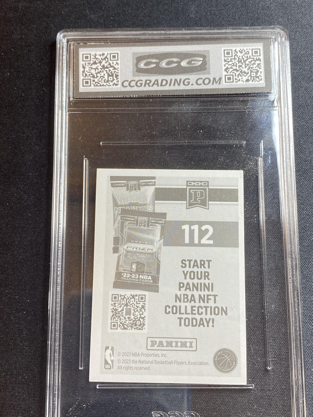 Jayson Tatum 2023 Panini Stickers Foil Insert CCG 10 RC