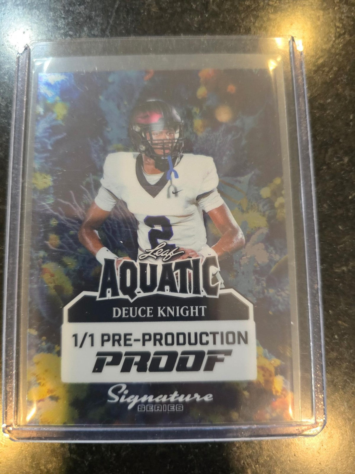 Deuce Knight 2025 Leaf 1/1 Proof RC