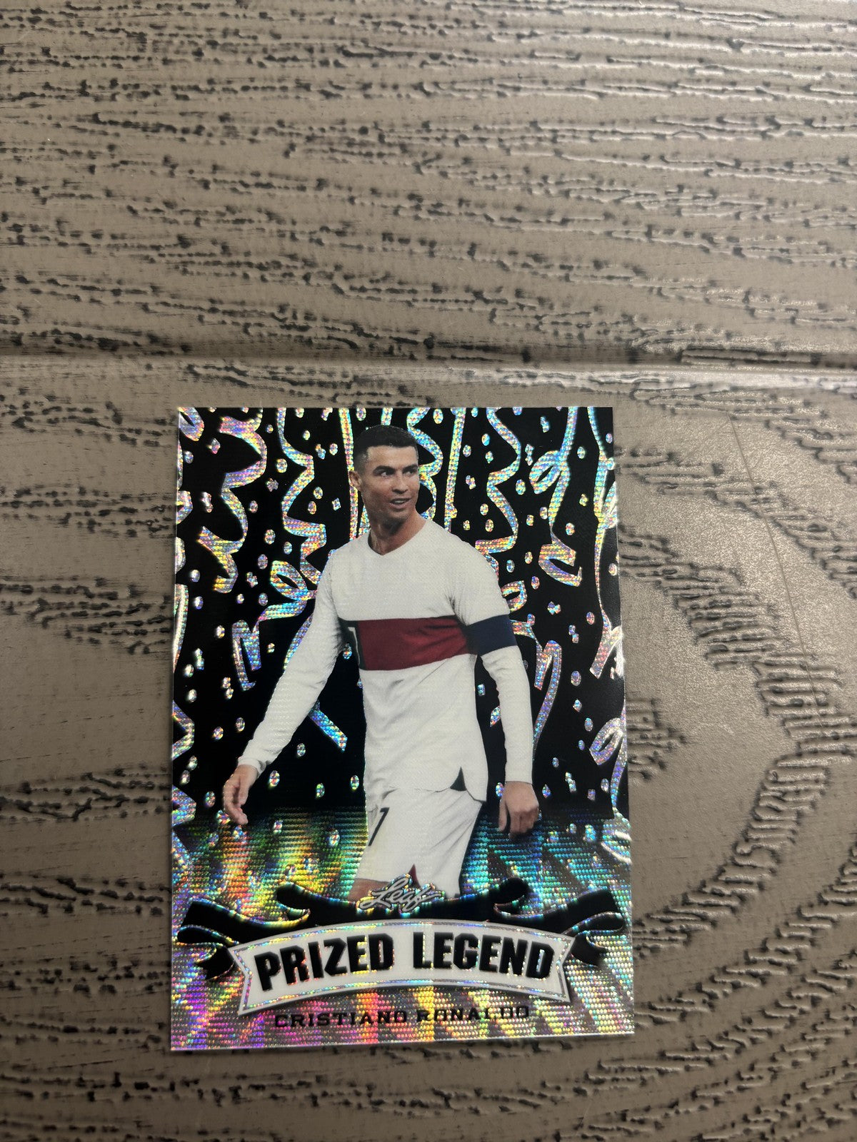 Cristiano Ronaldo 2023 Leaf Prized Legend Metal Black /7 RC Portugal