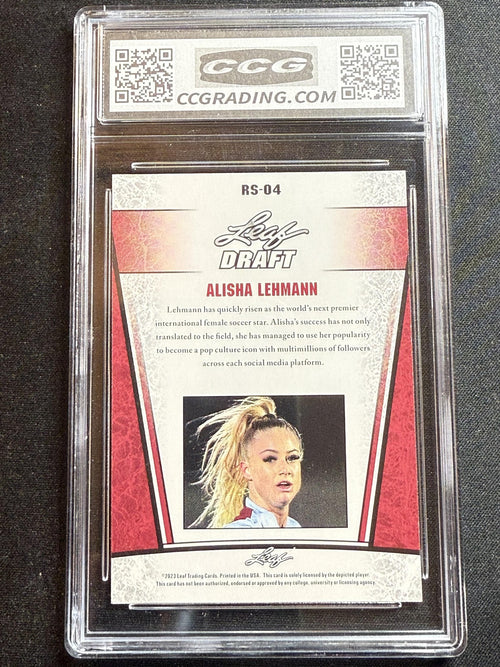 Alisha Lehman 2023 Leaf Draft CCG 9.5 RC