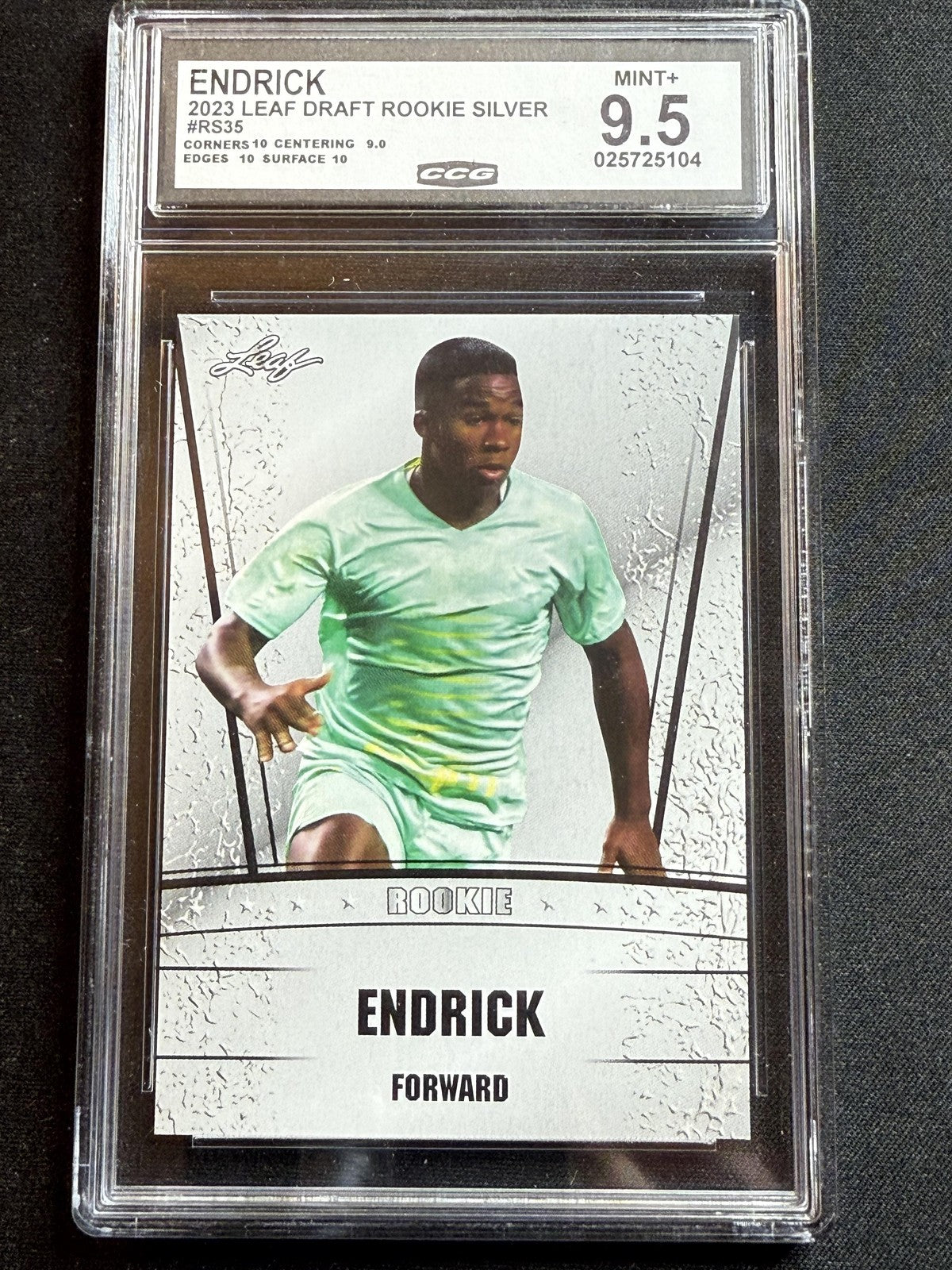 Endrick 2023 Leaf Draft CCG 9.5 RC