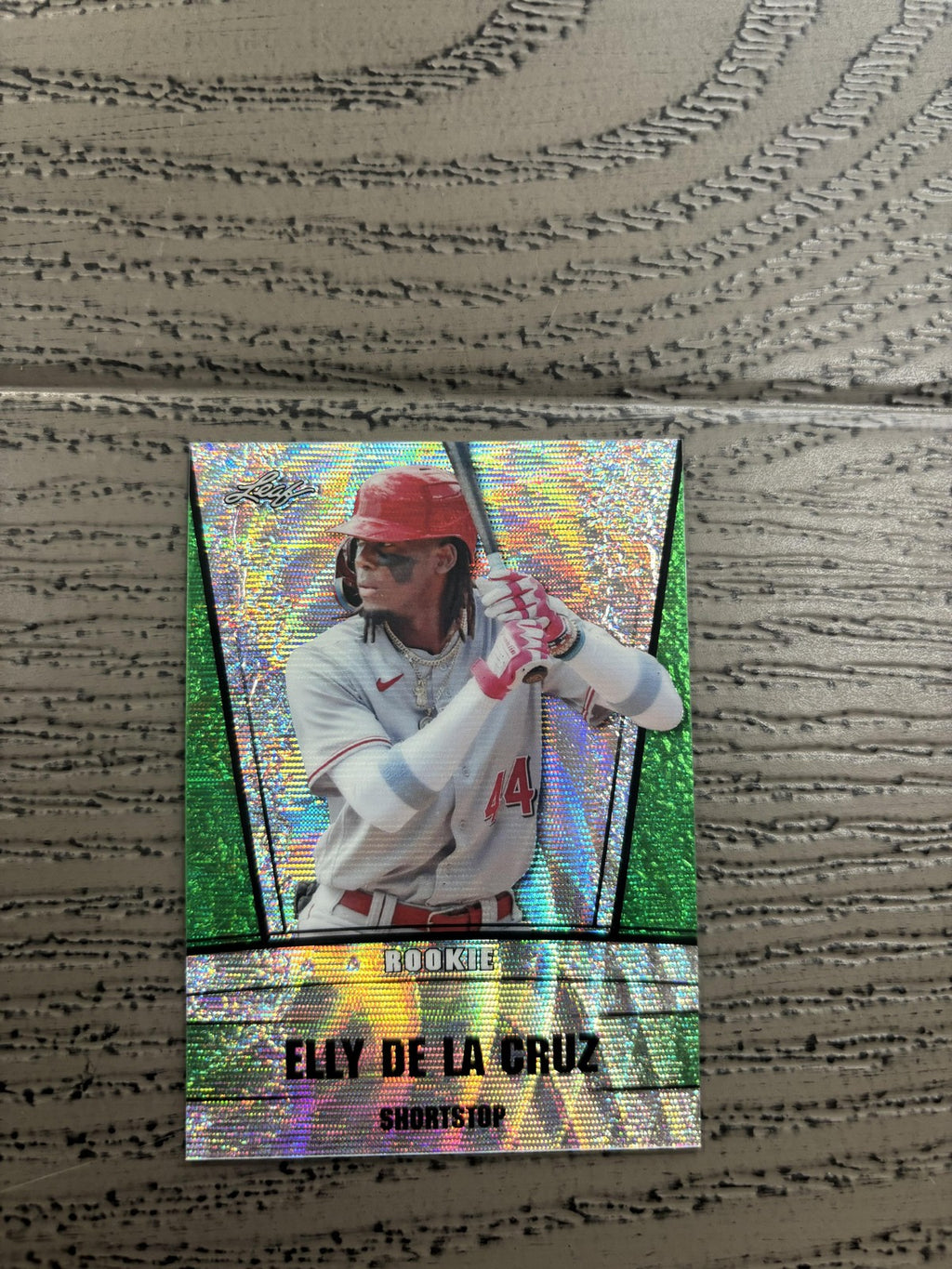 Elly De La Cruz 2023 Leaf Metal Rookie Green /5 RC Reds