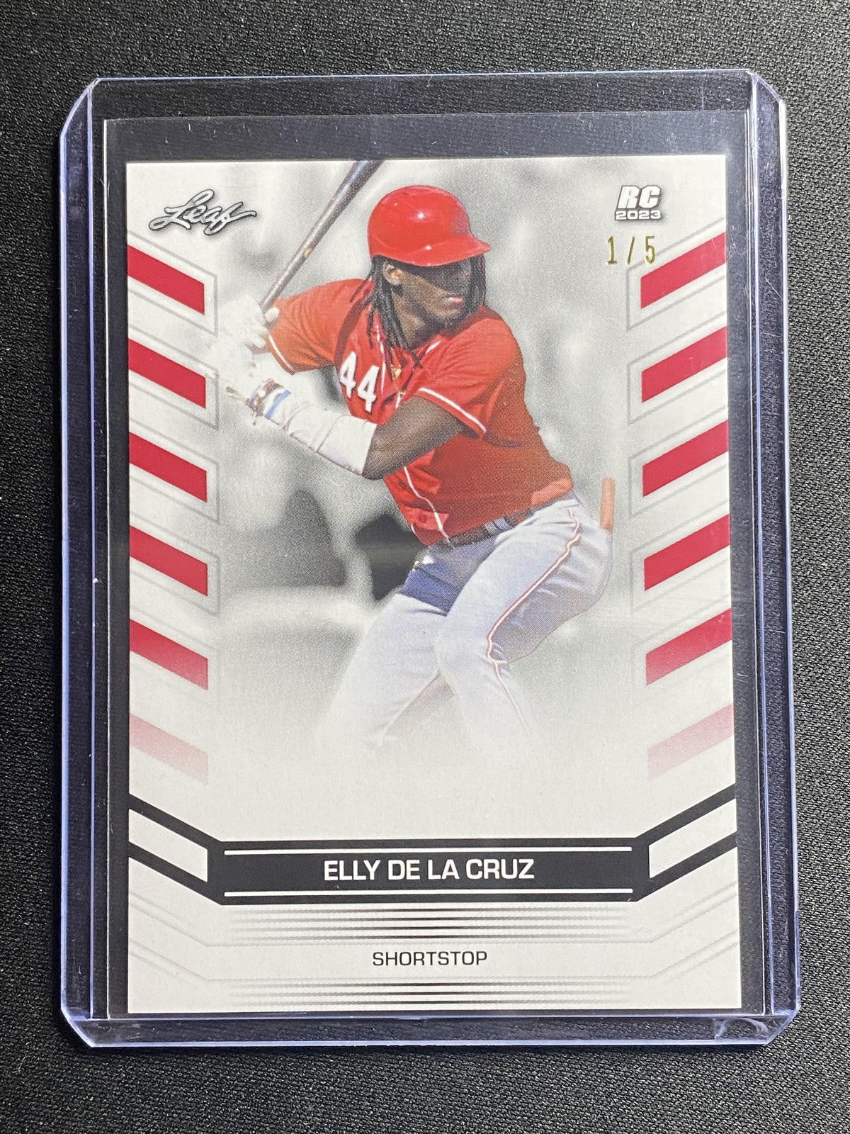 Elly De La Cruz 2023 Leaf RC2023 RC07 Red /5 RC