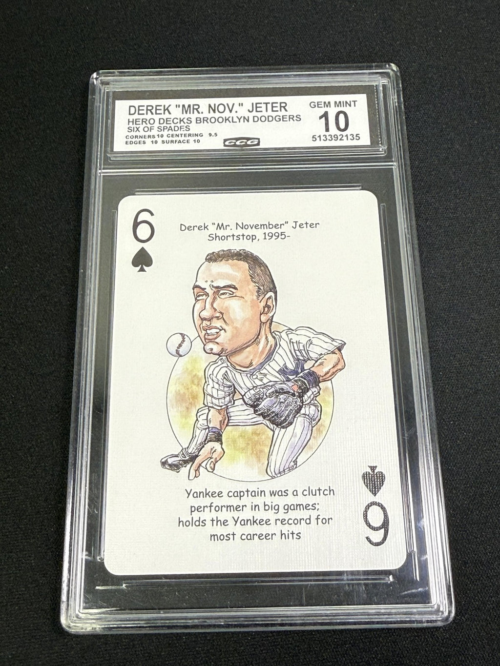 Derek Jeter Hero Decks Yankees CCG 10