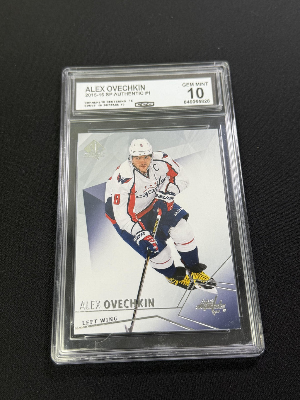 Alex Ovechkin 2015 Upper Deck SP Authentic CCG 10 Capitals Rookie