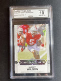 Garrett Wilson 2022 Leaf Draft Rookie 07 CCG 10 RC