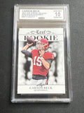 Carson Beck 2024 Leaf Rookie Achievement CCG 10 Miami Rookie