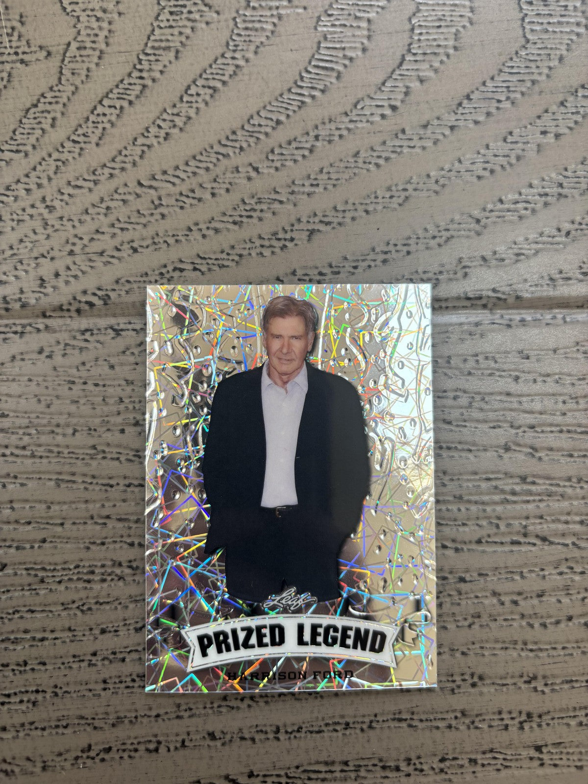 Harrison Ford 2024 Leaf Prized Metal Legend /25 RC