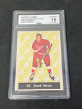 Gordie Howe 1993 Parkhurst Rookie Reprints CCG 10 Red Wings Rookie