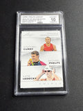 Curry / Phelps / Ledecky 2024 Leaf Legend Trio CCG 10