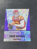 Caleb Williams 2023 Leaf Metal Rookie Purple /15 RC