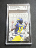 Bryce Underwood 2024 Leaf Prized Rookie CCG 10 Michigan Rookie