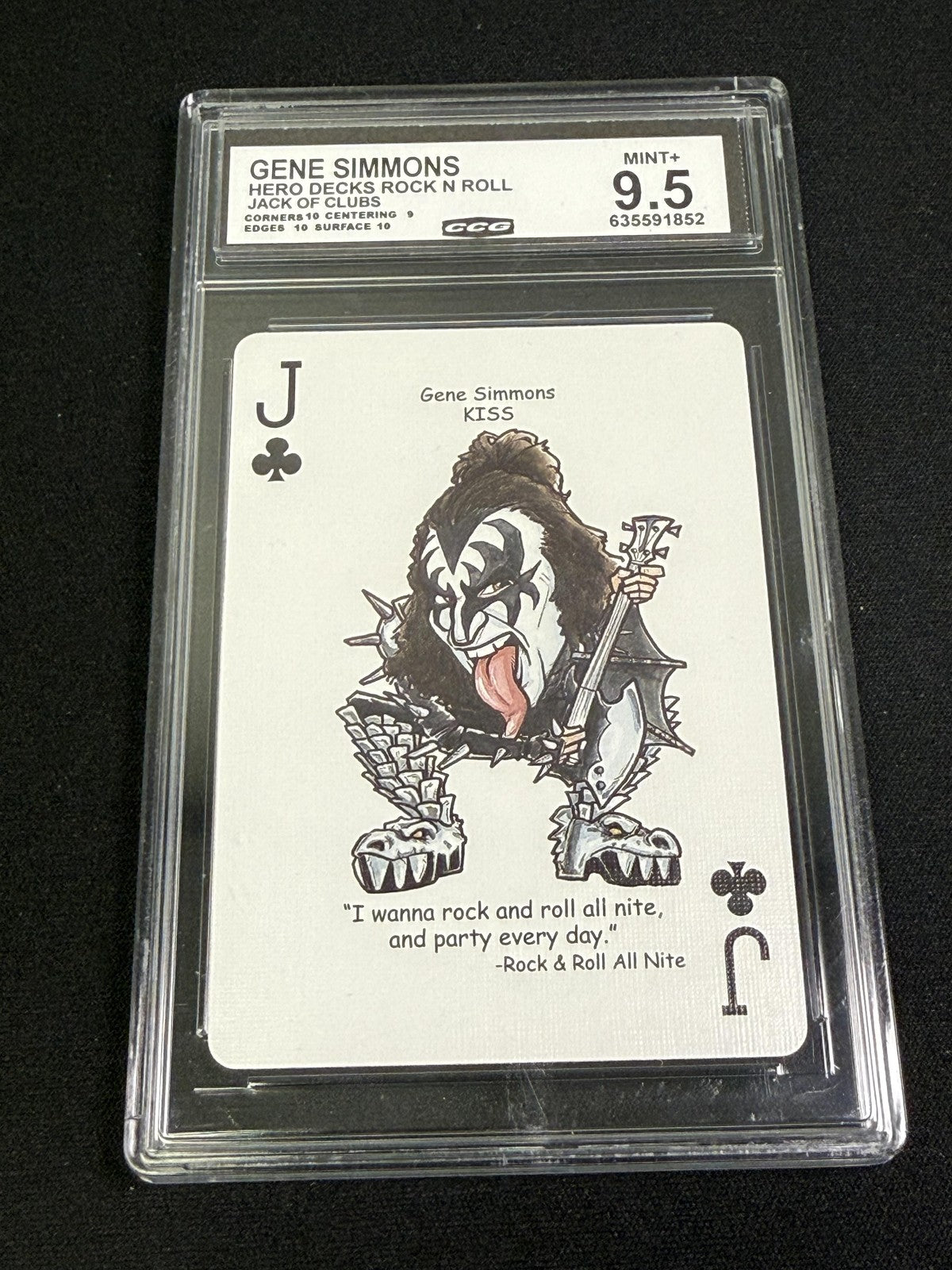 Gene Simmons Hero Decks Rock N Roll CCG 10