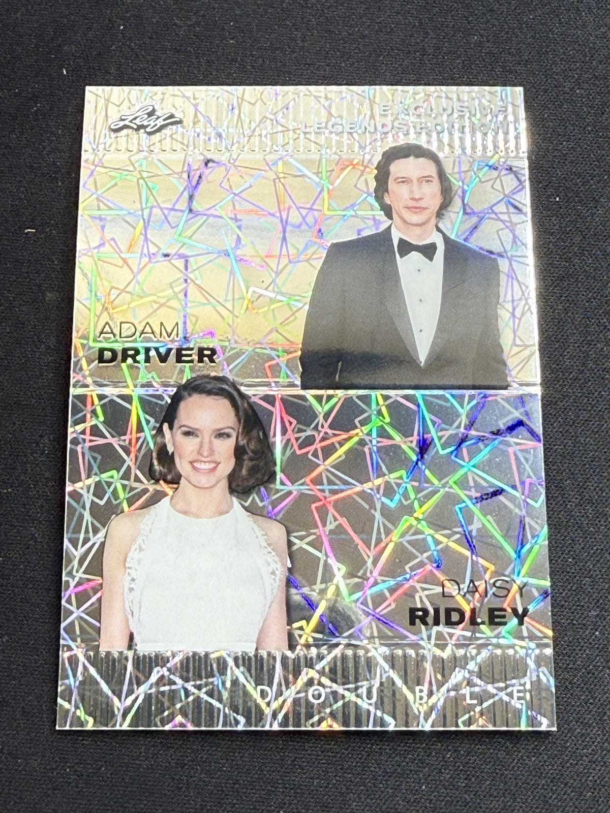 Adam Driver / Daisy Ridley 2024 Leaf Metal Dual /25 RC Star Wars