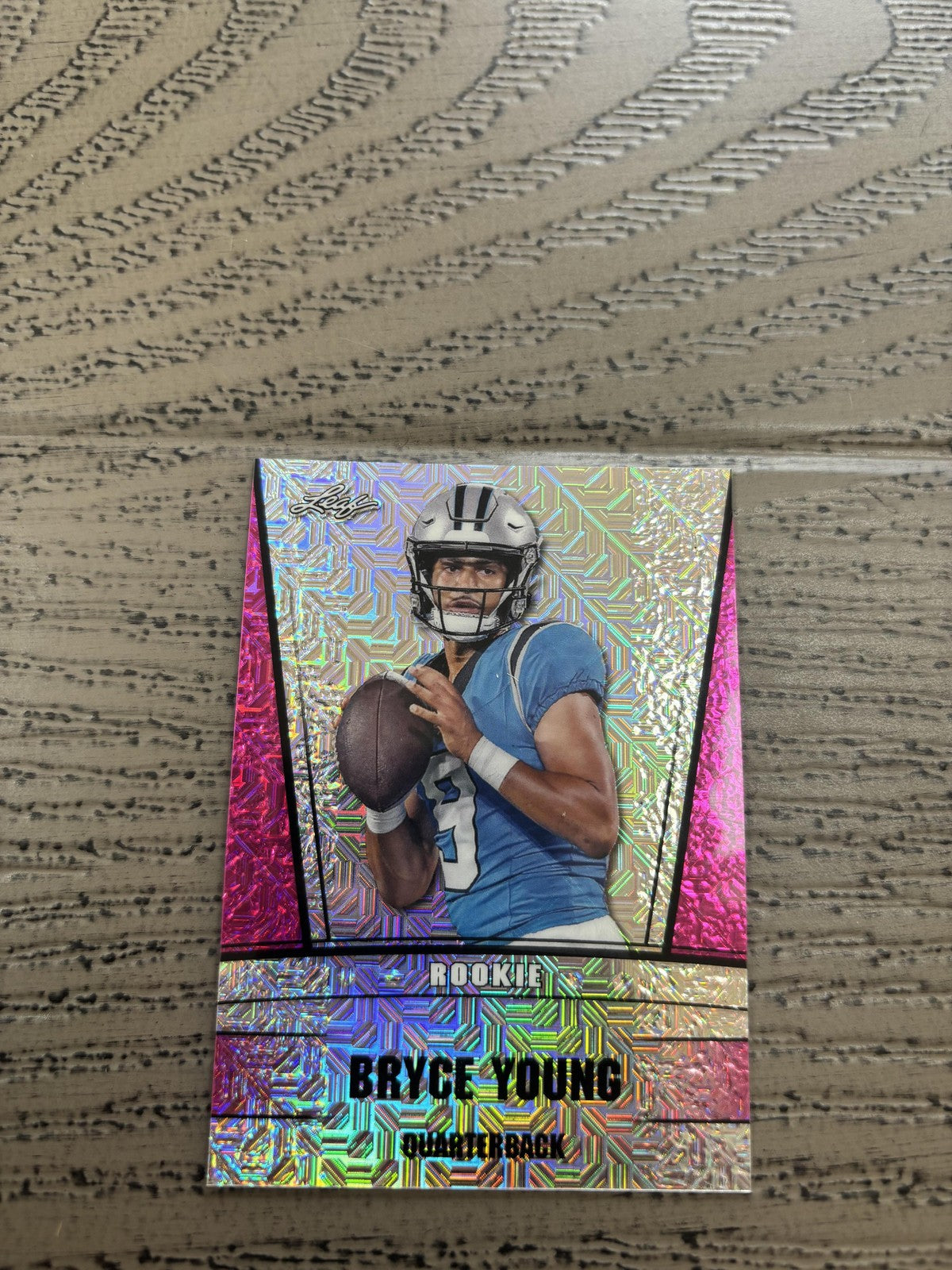 Bryce Young 2023 Leaf Metal Rookie Pink /10 RC Panthers