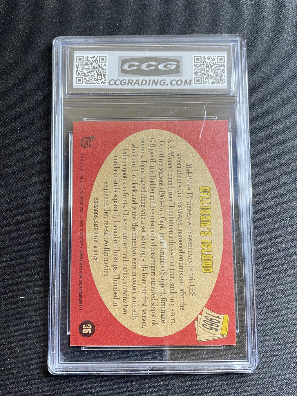 Gilligans Island 2013 Topps 75th Anniversary 35 CCG MINT AUTHENTIC