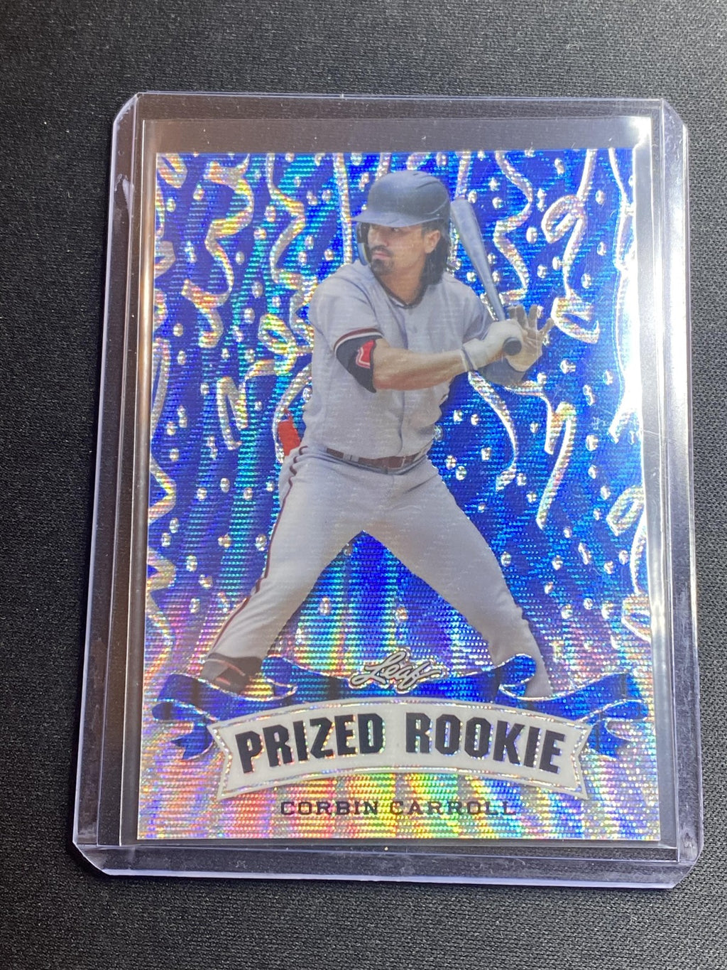 Corbin Carroll 2023 Leaf Prized Metal Rookie PR17 Blue /20 RC
