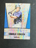 Charlie Condon 2023 Leaf Prized Metal Rookie Blue /20 RC Rockies