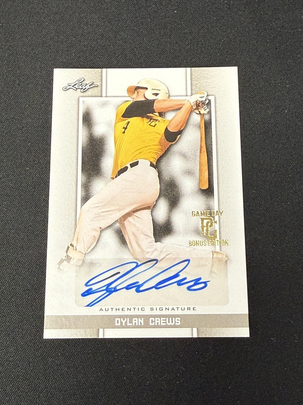 Dylan Crews 2019 Leaf Perfect Game Autographs RC Nationals