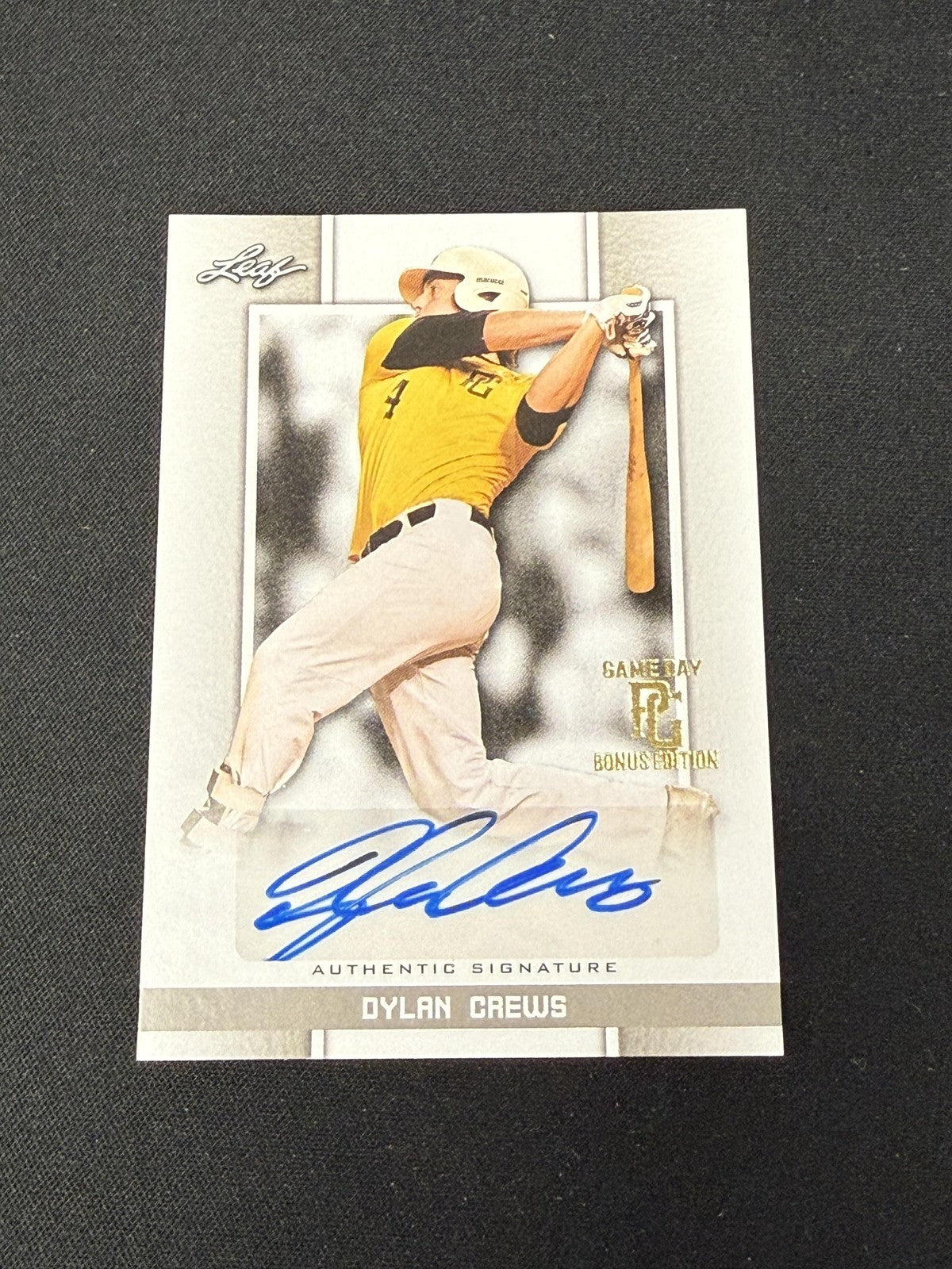 Dylan Crews 2019 Leaf Perfect Game Autographs RC Nationals