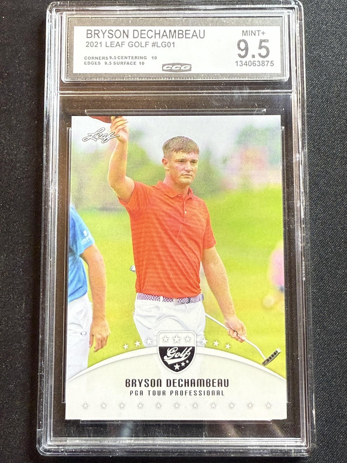 Bryson Dechambeau 2021 Leaf Golf CCG 9.5 RC