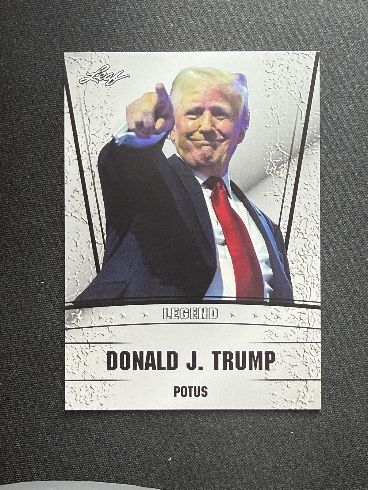 Donald Trump 2024 Leaf Draft Legends SL03 RC 10 count lot