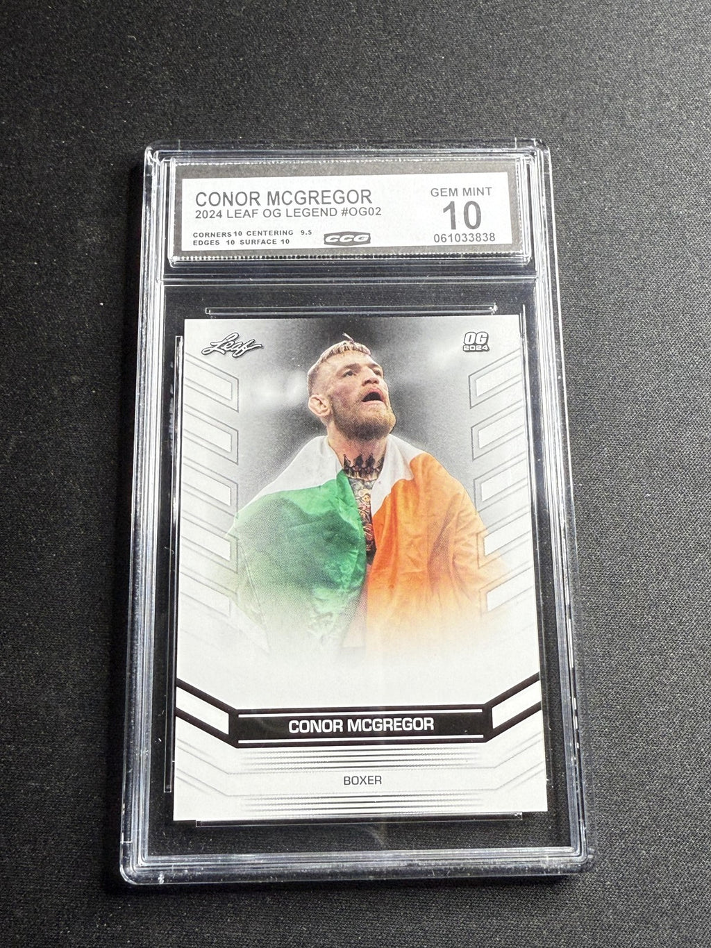 Conor Mcgregor 2024 Leaf OG2024 CCG 10