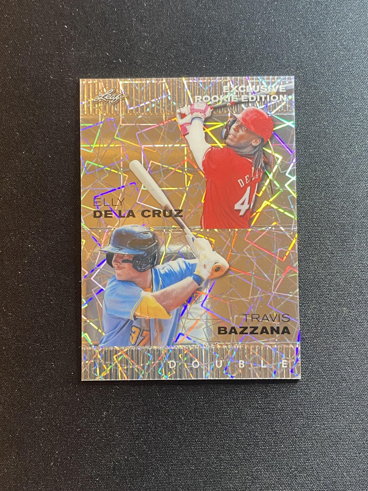 De La Cruz / Bazzana 2024 Leaf Exclusive Metal Dual Silver #/25 RC